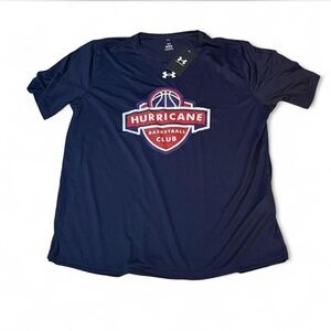 Brand new with tags Under Armour Navy Hurricane Basketball Club T-Shirt